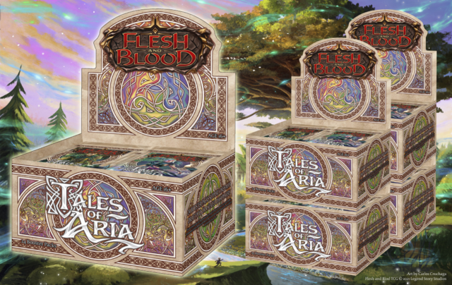 Tales of Aria Combo #2: Booster Box 1st Edition + 4x Booster Box Unlimited